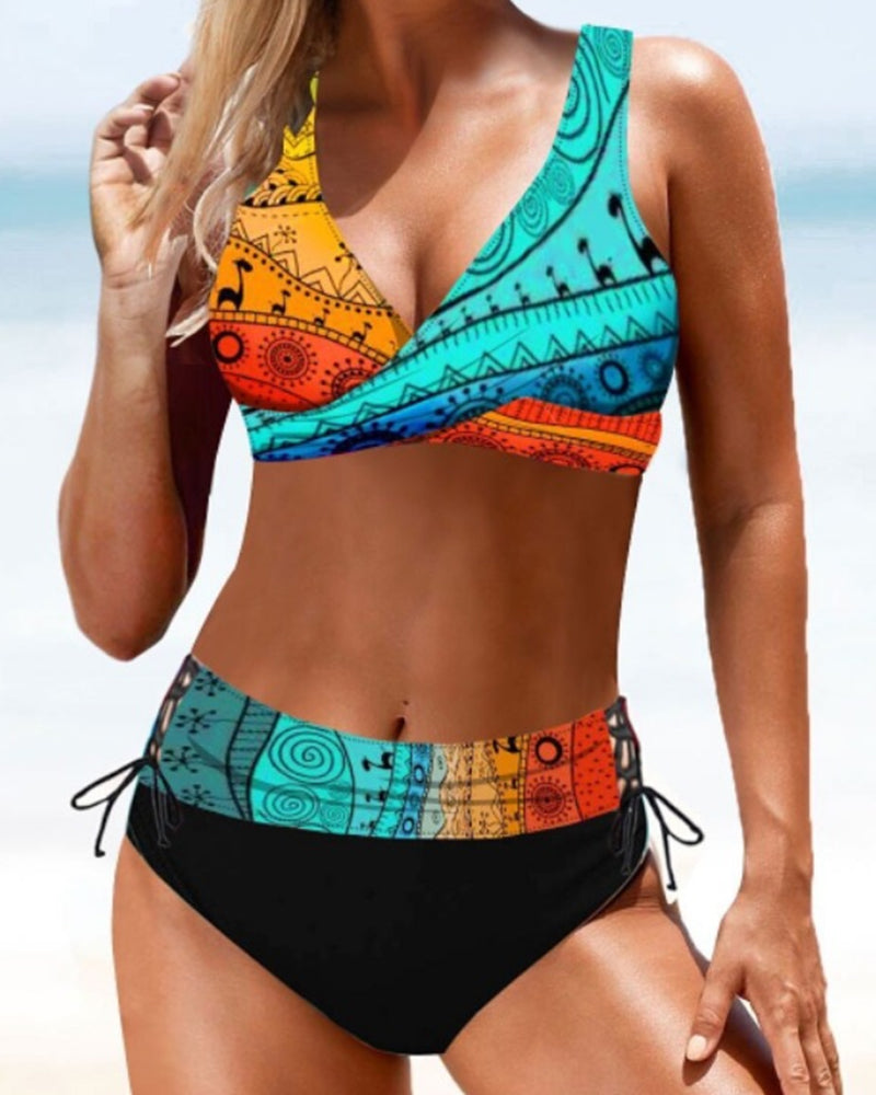 Vidám színes bikini