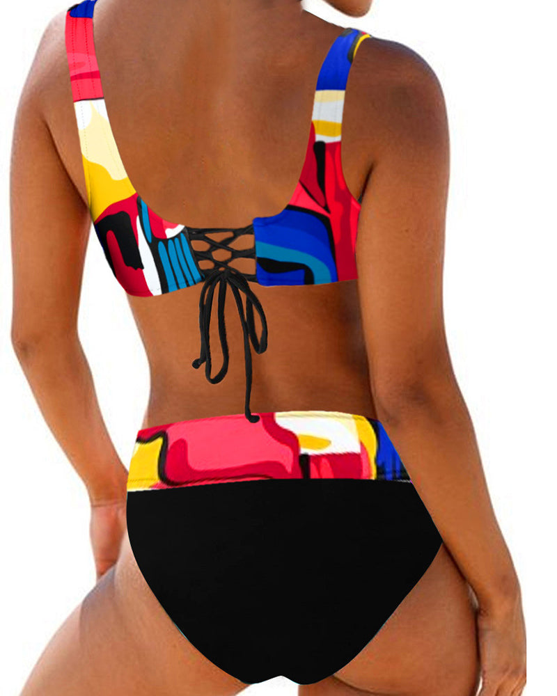 Vidám színes bikini