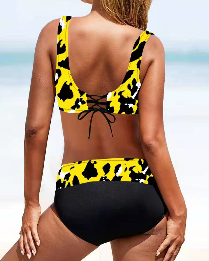 Vidám színes bikini