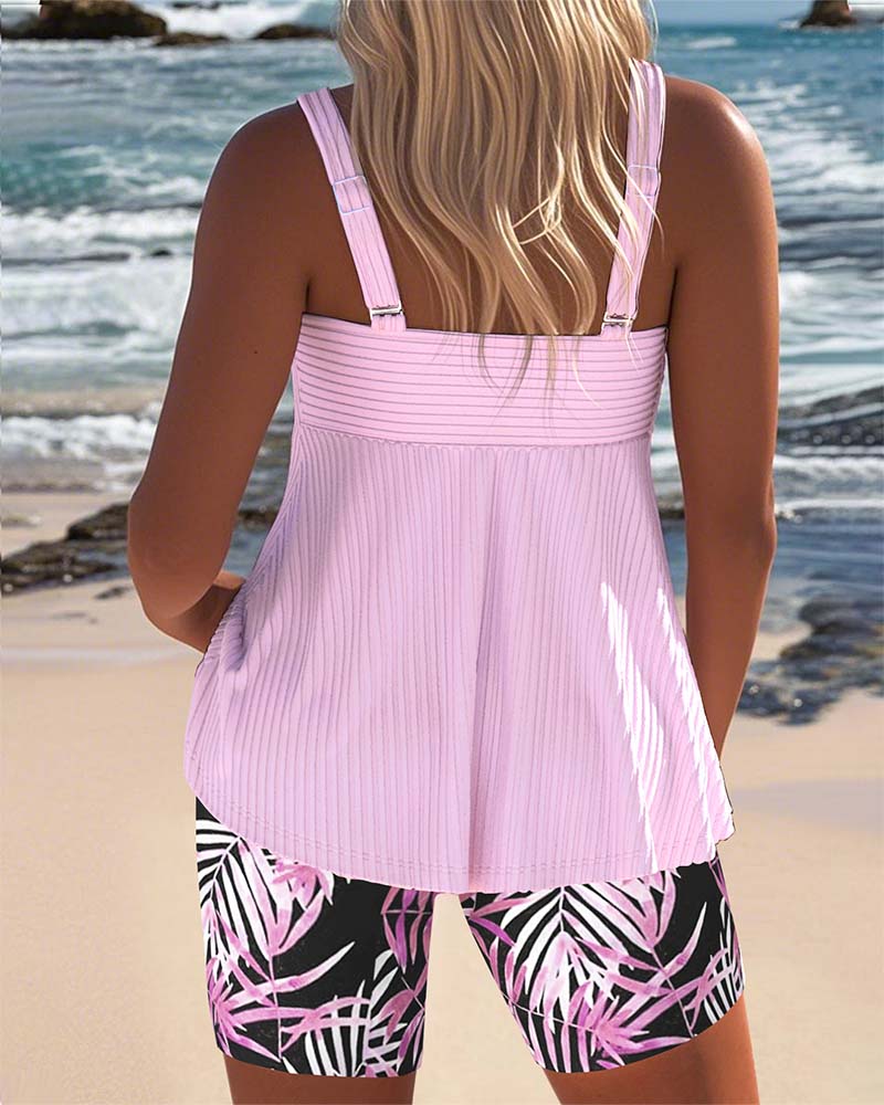 Színes tankini-set