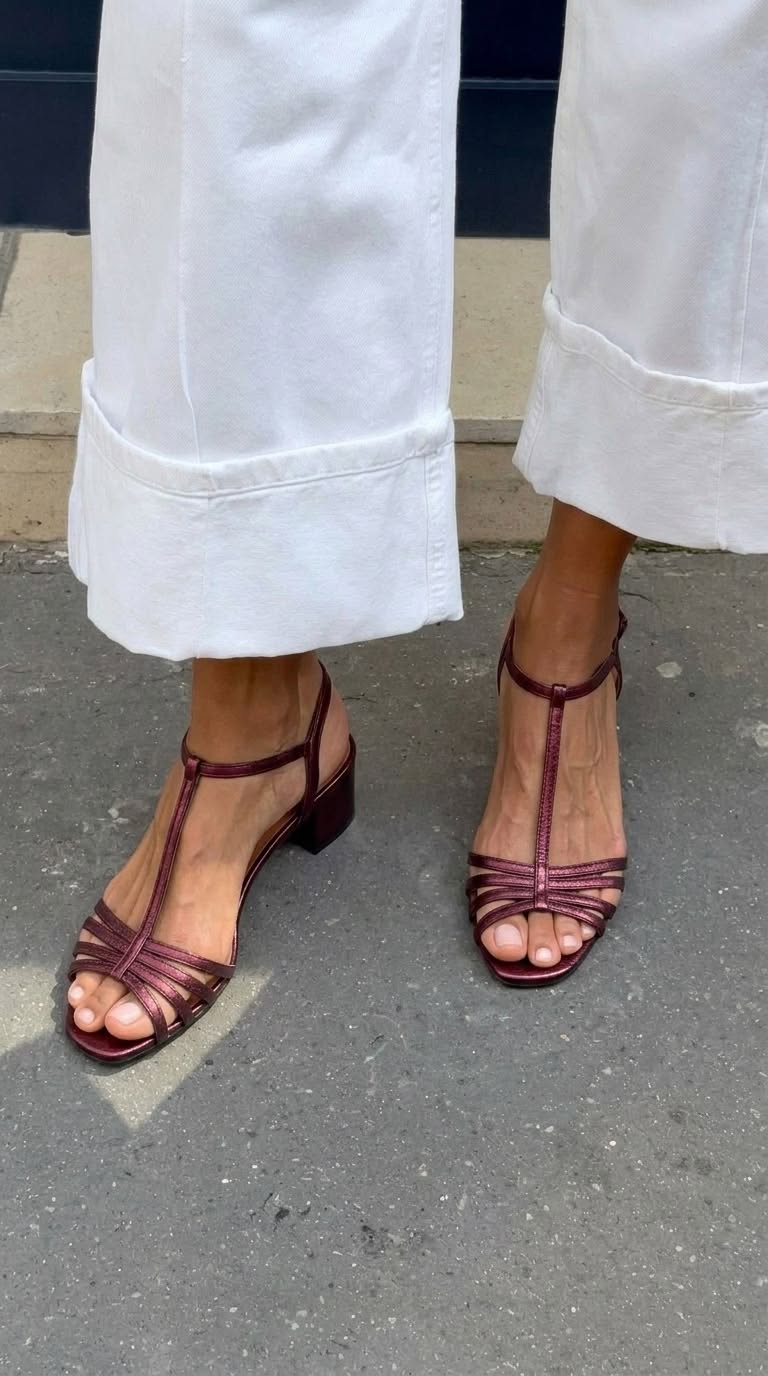 Arany mindennapi elegancia szandál