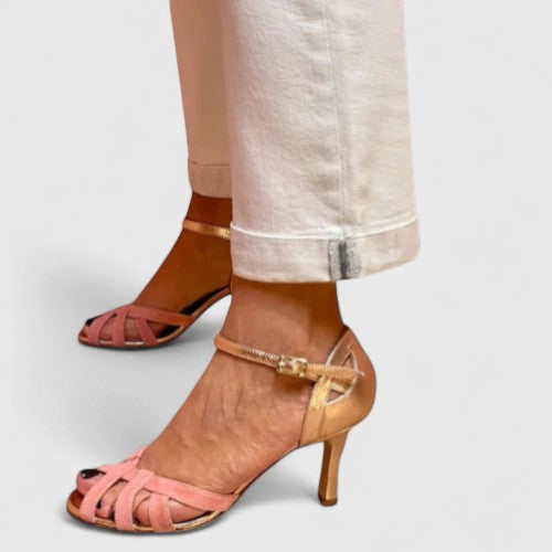 Elegáns ortopéd magassarkú – rózsaszín, lila, fekete