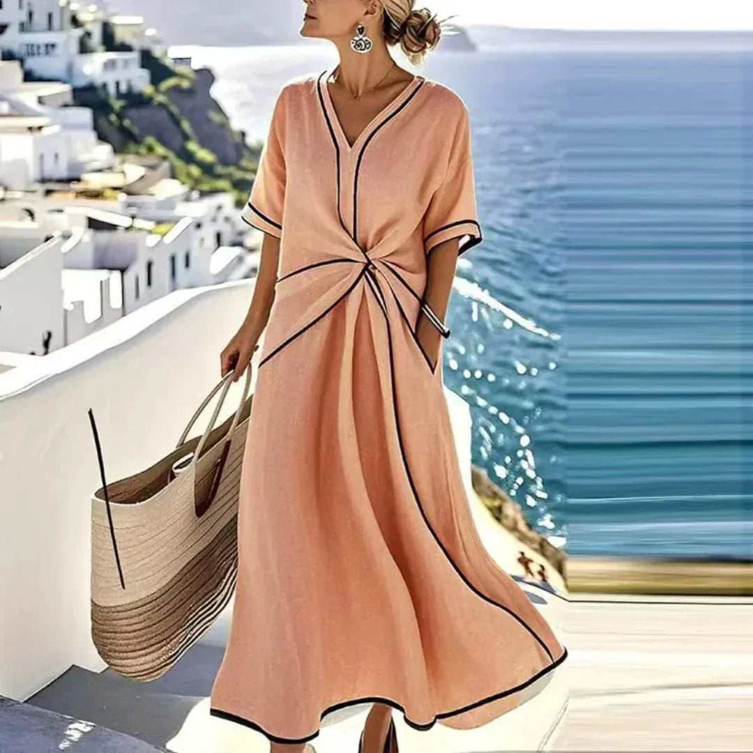 Elegáns tunika – kék, bézs, narancs