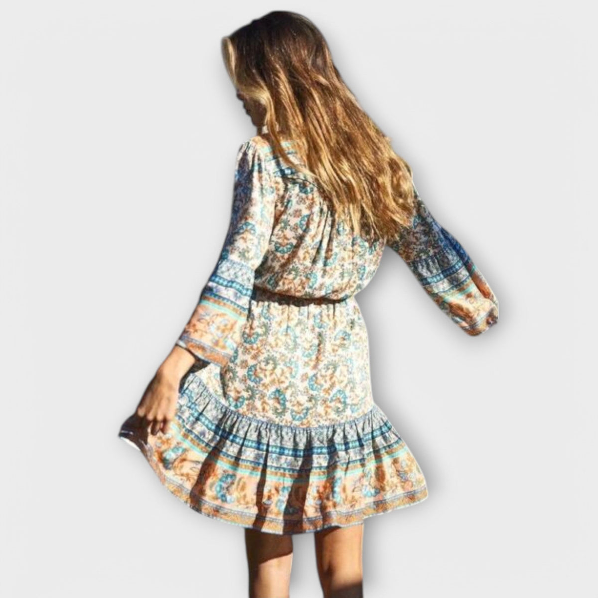 Rövid boho ruha – Kéita