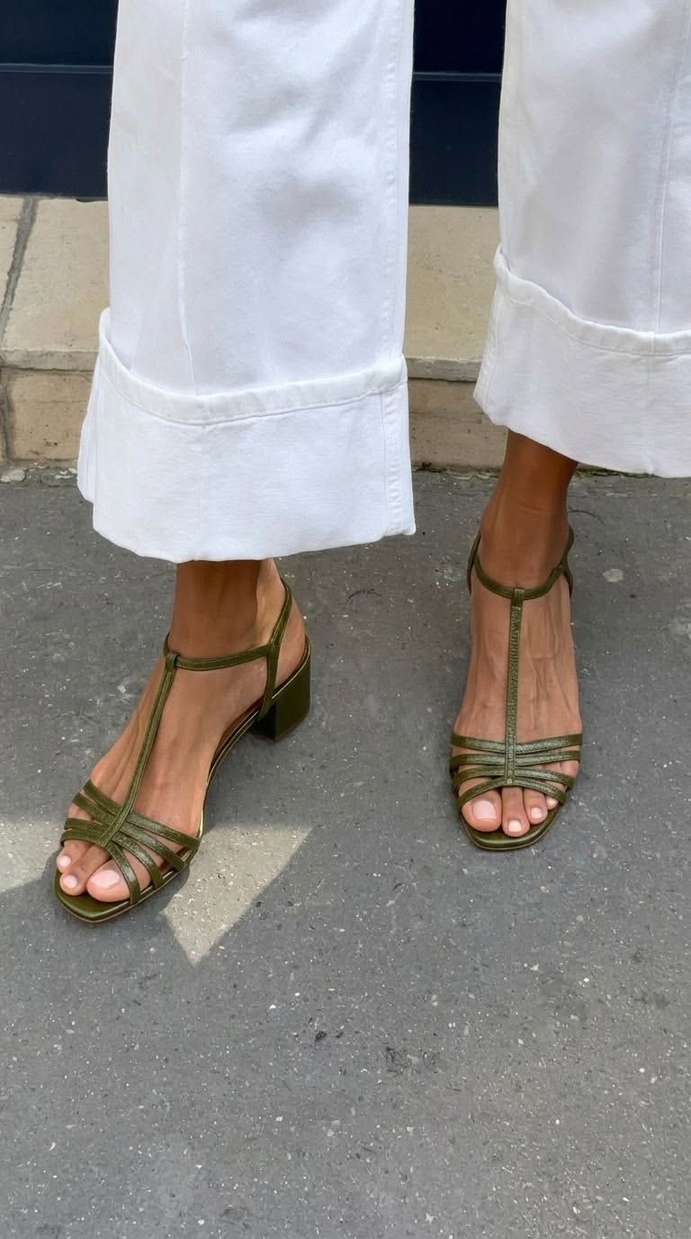 Arany mindennapi elegancia szandál