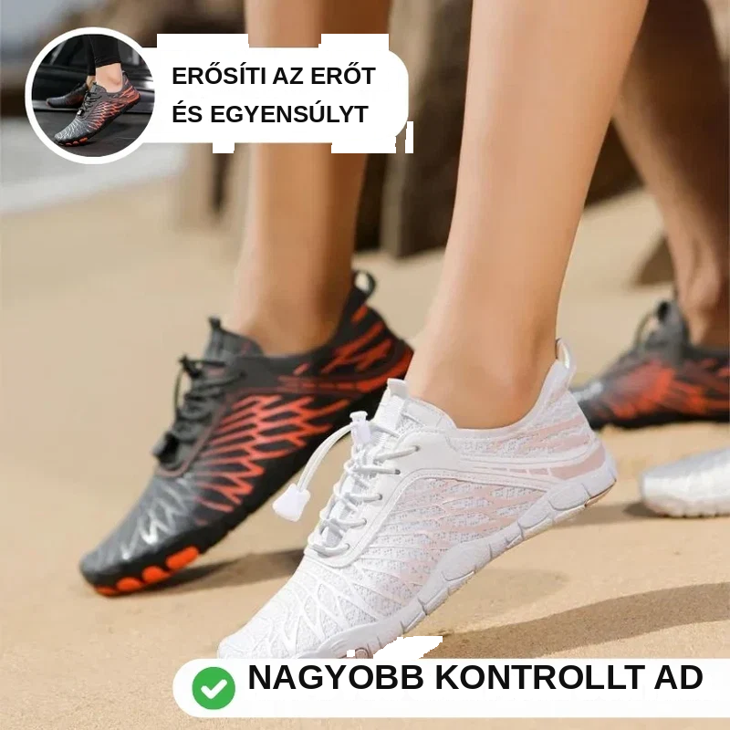 Egészséges és csúszásmentes mezítlábas cipő (uniszex)